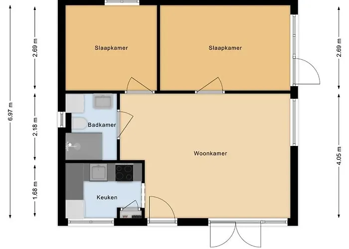 4 Person At Beach, Sea, Dunes, Lake, Forestside Tatil Evi *